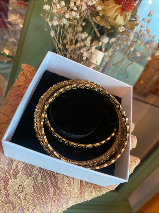 Kendra Scott Jewelry - Kendra Scott Gold-Tone Braided Bangle Set